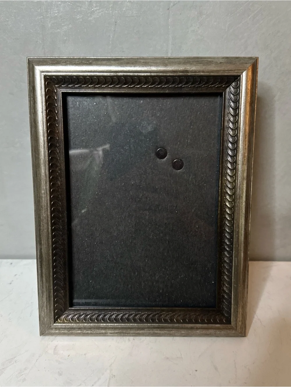 MALDEN SILVER WOOD 5X7 PICTURE FRAME